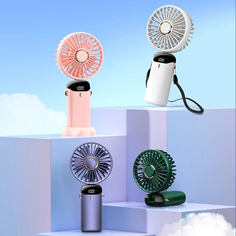Ventilador de Mano Plegable USB